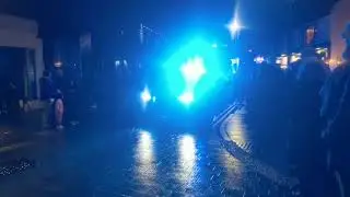 Christmas 2021 Isle of Man Illuminated Tractor Run in Ramsey.