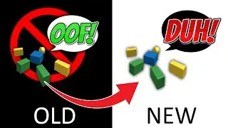 Roblox Death Sound - OLD (OOF) vs NEW (2022)