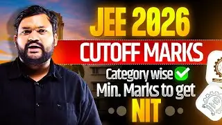 JEE Main 2026 Cutoff & Minimum Marks for NIT Admission – Category-Wise Analysis