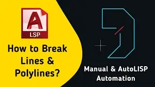 Mastering AutoCAD: Efficiently Break Polylines with AutoLisp Like a Pro!