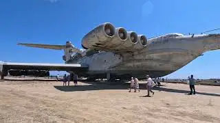 Дагестан 2024. Дербент. Экраноплан Лунь.