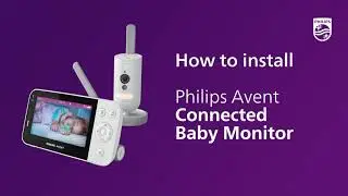 Börja använda din Babyvakt med app-anslutning från Philips Avent