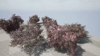 Free Elderberry plants animation done with Unreal Engine