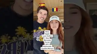 Brands in Different Languages 😎 #shorts #accent