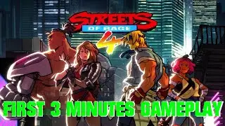 Streets of Rage 4 - first 3 minutes gameplay [PC]