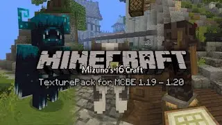 MCPE aesthetic TexturePack 1.19 - 1.20 Mizuno 16 Craft