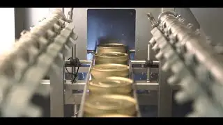 Can washing and labelling line  / Комплекс мойки и этикетирования консервной тары