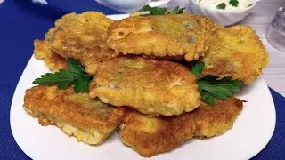 Хек жареный в кляре