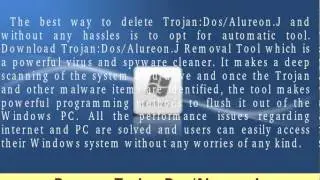 Trojan:Dos/Alureon.J: Remove Trojan:Dos/Alureon.J