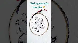 Embroidery wall decorations.