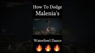 How To Dodge Malenia's Waterfowl Dance #short #shorts #youtubeshorts