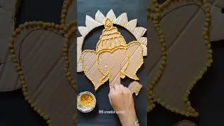 Ganpati Making With Pulses #shorts #viral #trending #youtubeshorts #ganpati