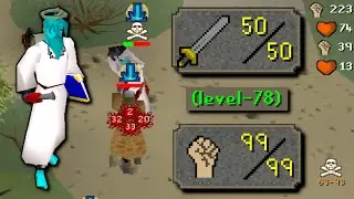 I Got 99 Strength On My 1 Defence Gmaul Build....... PvP World Pking.