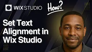 How to Set Text Alignment in Wix Studio (2025 Tutorial)