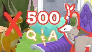 Fer.al 500 sub QnA! TYSM