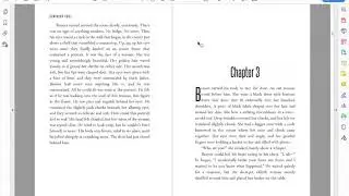 How to open your pdf on Adobe Acrobat Reader Two page view - Book View