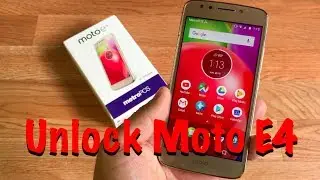 HOW TO UNLOCK MOTO E4 MetroPCS / T Mobile