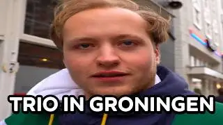 Milo had een trio in Groningen..