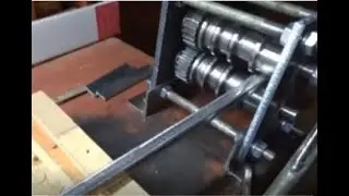 Тест станка для усиления профильных труб .Test of the machine for reinforcement of profile pipes 🛠👍