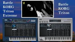 Korg Triton VS Korg Triton Extreme Battle Compare VST Korg Collection 3