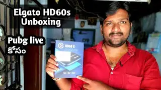 Elgato HD 60s game capture card unboxing and how to use explain in telugu
