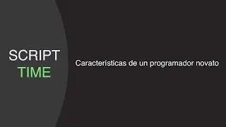 Características de un programador novato | Script Time