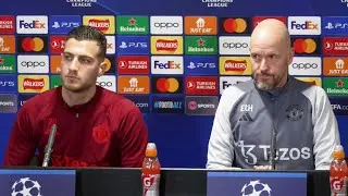 Erik ten Hag and Diogo Dalot FULL pre-match press conference | Manchester United v FC Copenhagen