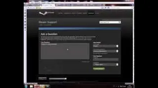 Как написать в Support в Steam