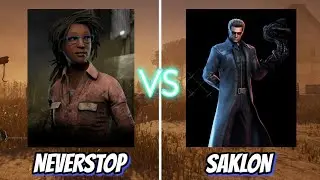 Neverstop VS Saklon(Twitch) | ДБД | Dead by Daylight