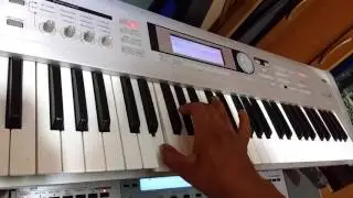 Teclado Korg Tritón Lee con samplers de tierra caliente en venta