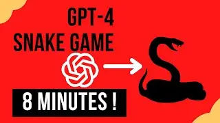 Using Chat GPT To Make The Snake Game FAST!