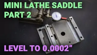 Fixing the Mini Lathe Saddle - Still Hand Scraping - Part 2