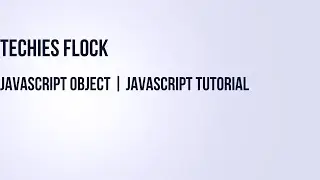 JavaScript Object | JavaScript Tutorial | JavaScript Factory Method