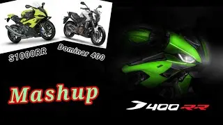 Editing Mashup of BMW S1000 RR & Bajaj Dominar 400 @amitsaha1in1