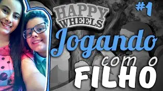 Happy wheels 🕹 Jogando com o filho - comédia VIU