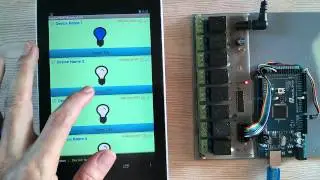 Android Arduino USB Smart Home Control