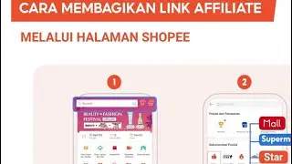 Cara membagikan Link produk shopee affiliate agar komisi kita bisa cair
