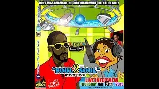 Amaziyah The Great Interview with Elise Kelly on Irie FM (Soul To Soul) Easy Skanking