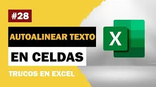 Alinear texto a celdas automáticamente en Excel