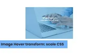 Tutorial Image Hover transform: scale CSS - Seniman Koding