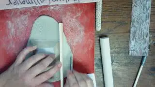 cutting a simple press mold dish