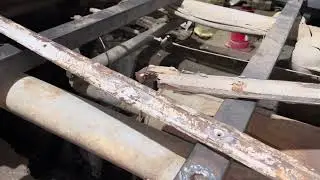 Сварка днища Mercedes мб 100