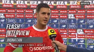 Jhonatan: "Estes jogos não são fáceis, são decididos nos detalhes"