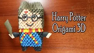 Harry Potter Origami 3D TUTORIAL