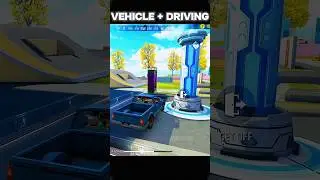 Vehicle + Revive Free Fire 🤯 Use Vehicle in Revival Point 
