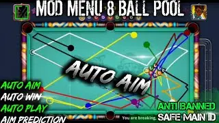 New Cheat 8 Ball Pool 55.4.1 (3439) ARM64 | Auto Aim Auto Win