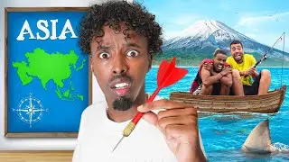 Throwing a Dart at a Map And Going Wherever It Lands