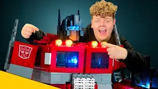 LEGO Optimus Prime 10302 Light Kit Quick Look!