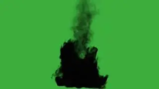 Green Screen Death Eater | Green Screen Black Smoke | No Copyright | Black Smoke Green Screen