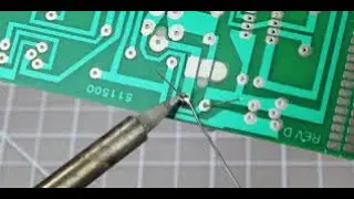 soldering and desoldering of ic in pcb ||soldering and desoldering of Bridge Diode in pcb